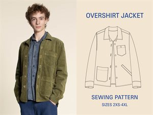 Wardrobe By Me snitmønster - Overshirt Jacket